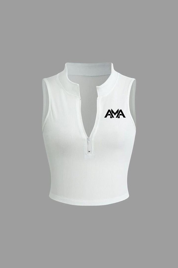 AMA blue activewear look